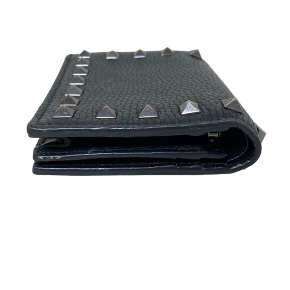 VALENTINOGARAVANI Rockstud - Black Dark Silver Leather Hardware 149-072925 - Picture 4 of 9